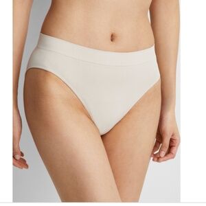State of Day Women's Seamless High-Cut Underwear Cashmere Cream NWT